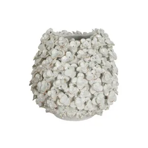 Ella Plum Bossom Ceramic Vase, Small, White by Florabelle, a Vases & Jars for sale on Style Sourcebook