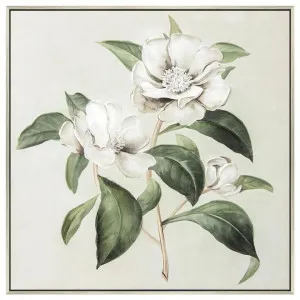 "Grandiflora" Framed Enhanced Canvas Wall Art Print, No.1, 80cm by Florabelle, a Artwork & Wall Decor for sale on Style Sourcebook