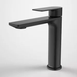 Caroma Urbane II Lead Free Mid Tower Basin Mixer Matte Black by Caroma, a Bathroom Taps & Mixers for sale on Style Sourcebook