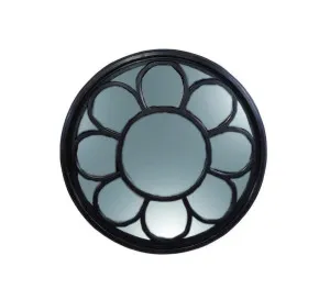 Ozzy Round Wall Mirror - 3 colours available 120cm White by Luxe Mirrors, a Mirrors for sale on Style Sourcebook