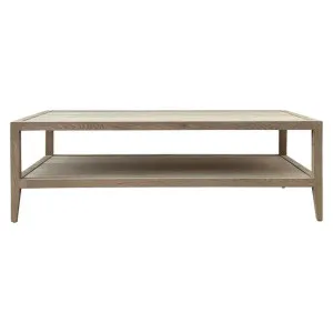 Mauvoisin Oak Timber Coffee Table, 140cm, Weathered Oak by Manoir Chene, a Coffee Table for sale on Style Sourcebook