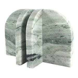 Aurelia Bookends in Marble - Jade Green by Urban Road, a Desk Decor for sale on Style Sourcebook