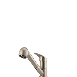 London Pull-Out Spray Mixer | Made From Brass In Brushed Nickel By Oliveri by Oliveri, a Kitchen Taps & Mixers for sale on Style Sourcebook