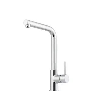 Venice Pull-Out Right Angle Mixer | Made From Brass In Chrome Finish By Oliveri by Oliveri, a Kitchen Taps & Mixers for sale on Style Sourcebook