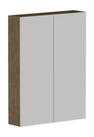 Ascot Mirror Cabinet 600mm In Natural Walnut By Raymor by Raymor, a Vanity Mirrors for sale on Style Sourcebook