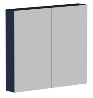 Ascot Mirror Cabinet 900mm Oxford In Blue By Raymor by Raymor, a Vanity Mirrors for sale on Style Sourcebook