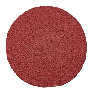 J.Elliot Madden Dusty Red Jute Placemat 4 pack by null, a Placemats for sale on Style Sourcebook