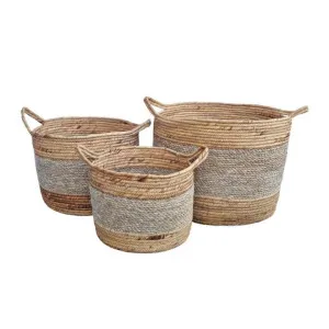 J.Elliot Reed Natural Baskets Set of 3 by null, a Baskets & Boxes for sale on Style Sourcebook