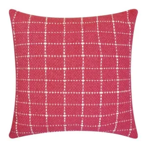 J.Elliot Tahlia Dusty Red and Cream 50x50cm Cushion by null, a Cushions, Decorative Pillows for sale on Style Sourcebook