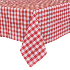 J.Elliot Ginny Dusty Red Rectangle Tablecloth by null, a Table Cloths & Runners for sale on Style Sourcebook