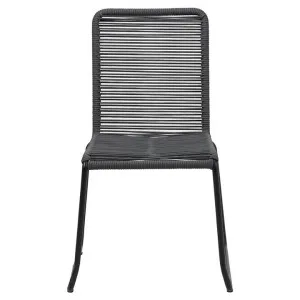 Chriswick Outdoor Dining Chair, Charcoal by Viterbo Modern Furniture, a Outdoor Chairs for sale on Style Sourcebook