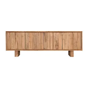 Linee Acacia Natural TV Unit - 200cm by James Lane, a Entertainment Units & TV Stands for sale on Style Sourcebook