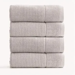 Renee Taylor Cambridge Textured 4 Piece Pumice Stone Bath Towel Pack by null, a Towels & Washcloths for sale on Style Sourcebook