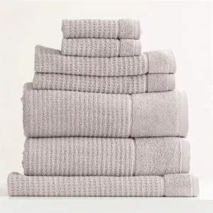 Renee Taylor Cambridge Textured 7 Piece Pumice Stone Towel Pack by null, a Towels & Washcloths for sale on Style Sourcebook