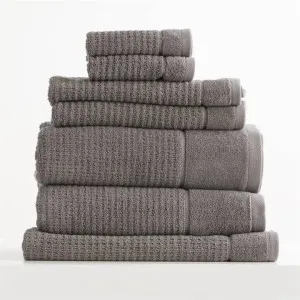 Renee Taylor Cambridge Textured Fossil 7 Piece Towel Pack by null, a Towels & Washcloths for sale on Style Sourcebook