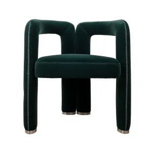 Nala Chair - Velvet Teal by Urban Road, a Chairs for sale on Style Sourcebook