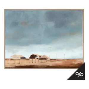 Earthen Box Framed Canvas in 123 x 93cm by OzDesignFurniture, a Painted Canvases for sale on Style Sourcebook