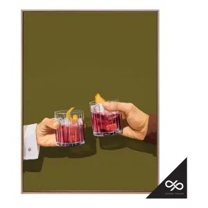 Chin Chin Box Canvas in 93 x 123cm by OzDesignFurniture, a Painted Canvases for sale on Style Sourcebook