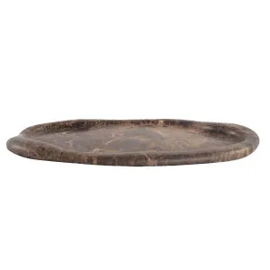 Emi Decorative Tray in Marble - Dark Emperador by Urban Road, a Trays for sale on Style Sourcebook