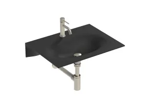 Scarabeo Vale Wall Basin - Matte Black by ADP, a Basins for sale on Style Sourcebook