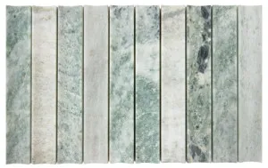 Castellana Concave Ming Green Natural Stone Mosaic Tile by Tile Republic, a Natural Stone Tiles for sale on Style Sourcebook