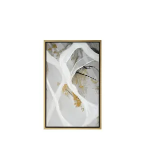 Gold and Silver Series II Enhanced Wall Art Canvas Print 85cm x 55cm by Luxe Mirrors, a Artwork & Wall Decor for sale on Style Sourcebook