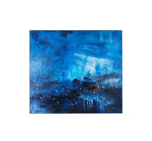 Mystical Blues Canvas Oil Painting 140cm / 200cm 120cm H x 140cm W by Luxe Mirrors, a Artwork & Wall Decor for sale on Style Sourcebook
