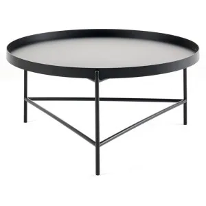Hugo Metal Round Tray Top Coffee Table, 85cm by M Co Living, a Coffee Table for sale on Style Sourcebook