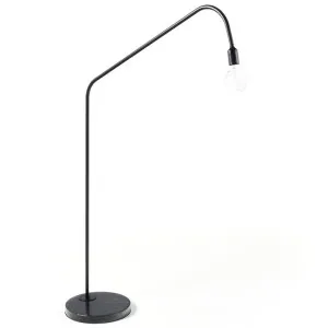 Lumier Metal Floor Lamp, Medium, Black by M Co Living, a Floor Lamps for sale on Style Sourcebook