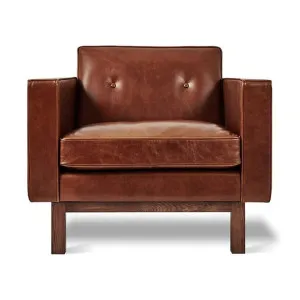 Embassy Leather Armchair, Saddle Brown by Gus, a Chairs for sale on Style Sourcebook
