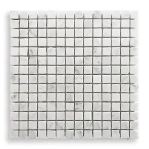 Sirena Carrara Natural Stone Mosaic Tile by Tile Republic, a Natural Stone Tiles for sale on Style Sourcebook