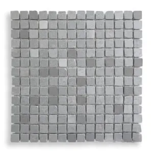 Sirena Cinder Grey Natural Stone Mosaic Tile by Tile Republic, a Natural Stone Tiles for sale on Style Sourcebook