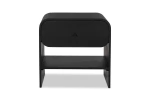 Mitzi Bedside Table, Black, by Lounge Lovers by Lounge Lovers, a Bedside Tables for sale on Style Sourcebook