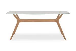 Olsen Dining Table, Oak, by Lounge Lovers by Lounge Lovers, a Dining Tables for sale on Style Sourcebook