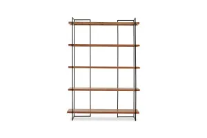Lennox Bookshelf, Teak, by Lounge Lovers by Lounge Lovers, a Wall Shelves & Hooks for sale on Style Sourcebook