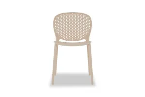 Bongo Outdoor Dining Chair, Beige, by Lounge Lovers by Lounge Lovers, a Dining Chairs for sale on Style Sourcebook