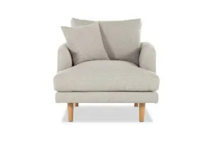 Hampton Modern Armchair, Grey, by Lounge Lovers by Lounge Lovers, a Chairs for sale on Style Sourcebook
