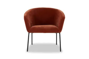 Isla Modern Armchair, Viva Clay, by Lounge Lovers by Lounge Lovers, a Chairs for sale on Style Sourcebook