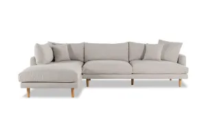 Hampton Left Open Corner Sofa, Havana Light Grey, by Lounge Lovers by Lounge Lovers, a Sofa Beds for sale on Style Sourcebook