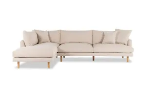 Hampton Left Open Corner Sofa, Havana Natural, by Lounge Lovers by Lounge Lovers, a Sofa Beds for sale on Style Sourcebook
