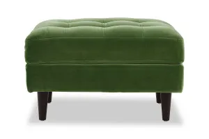 Draper Ottoman, Green, by Lounge Lovers by Lounge Lovers, a Ottomans for sale on Style Sourcebook