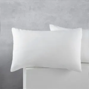 Accessorize Standard Cotton Polyester White Pillowcases Set of 2 by null, a Pillow Cases for sale on Style Sourcebook