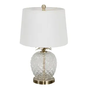 Trinidad Glass Base Table Lamp by Cozy Lighting & Living, a Table & Bedside Lamps for sale on Style Sourcebook
