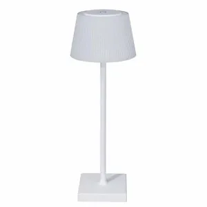 Tate Rechargeable LED Touch Lamp, White by Cozy Lighting & Living, a Table & Bedside Lamps for sale on Style Sourcebook