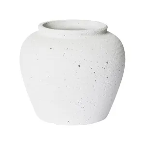 Bexley Ceramic Pot, Small by Elme Living, a Vases & Jars for sale on Style Sourcebook
