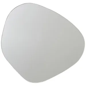 Jetta Iron Frame Wall Mirror, 100cm, White by Elme Living, a Mirrors for sale on Style Sourcebook