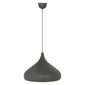 Zoi Iron Pendant Light, Cement by Shelon Lights, a Pendant Lighting for sale on Style Sourcebook