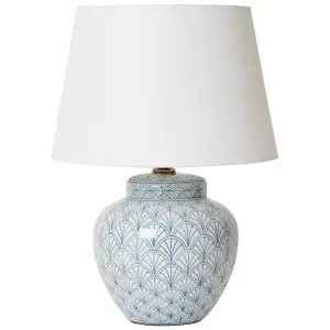 Haruka Porcelain Base Table Lamp by Elme Living, a Table & Bedside Lamps for sale on Style Sourcebook