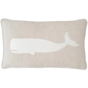 Mirage Haven Tail Linen and White 30x50cm Kids Cushion Cover by null, a Cushions, Decorative Pillows for sale on Style Sourcebook