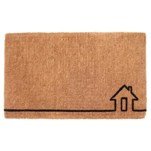 Ghar Coir Doormat, 75x45cm, Natural by Fobbio Home, a Doormats for sale on Style Sourcebook